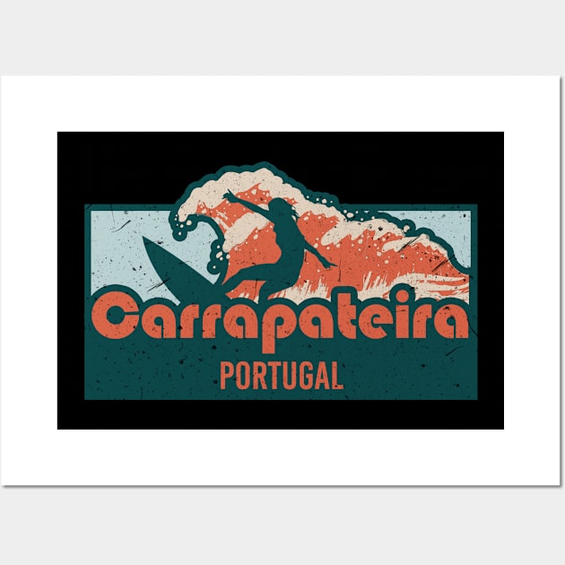 Carrapateira surfing in Portugal Wall Art by SerenityByAlex